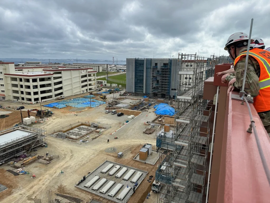 Engineers on site